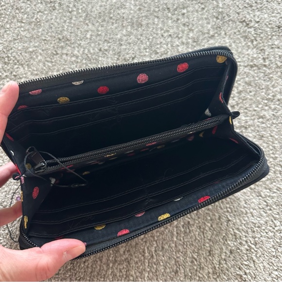 Vera Bradley Havana Dots Polka Dots Zip Around Wallet‎ - Picture 5 of 5
